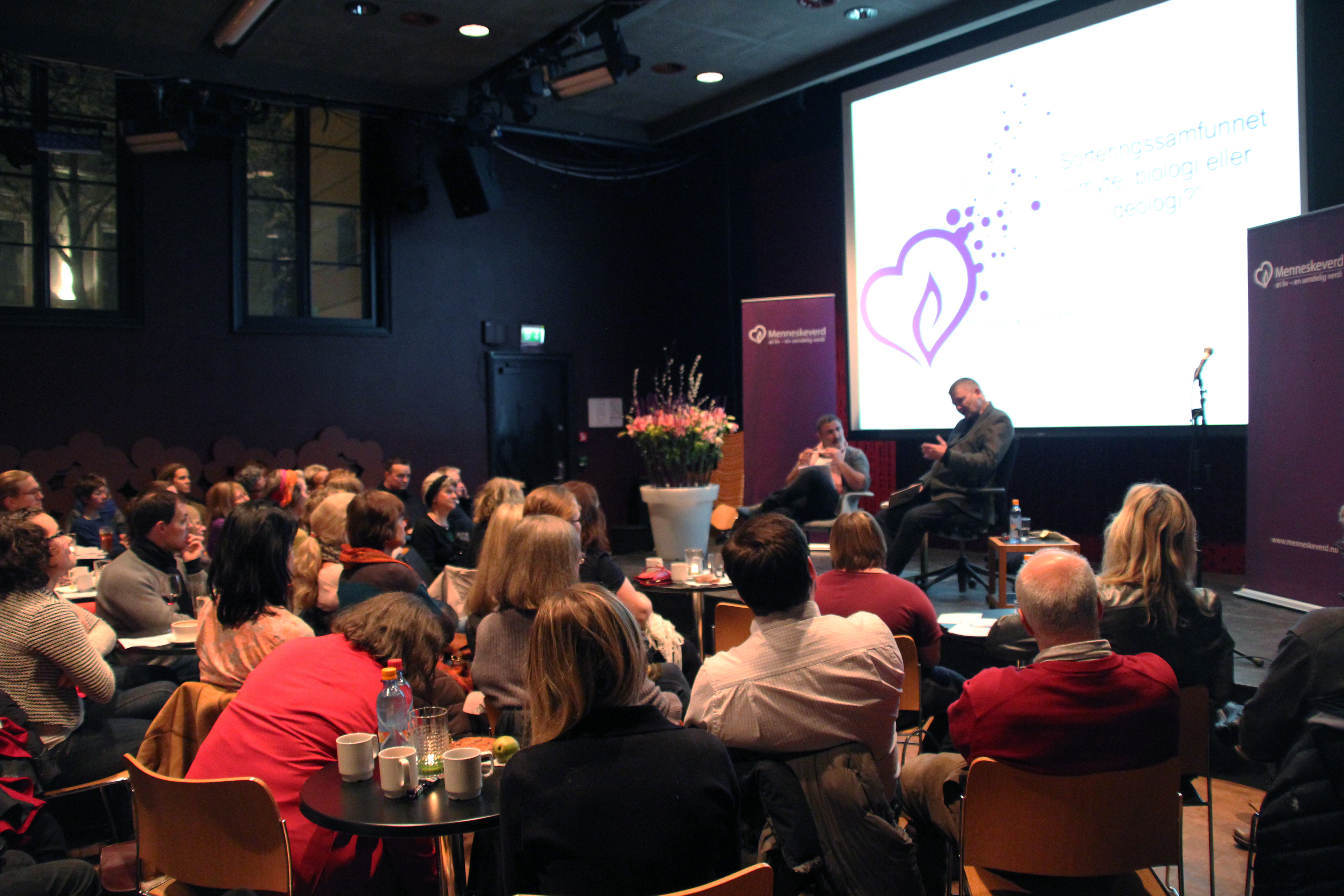 Mustafa Can og Thorvald Steen på Litteraturhuset